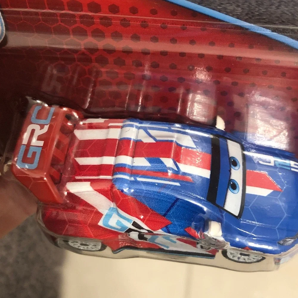 Pixar Cars Raoul Caroule Toy Car - Blue and Red